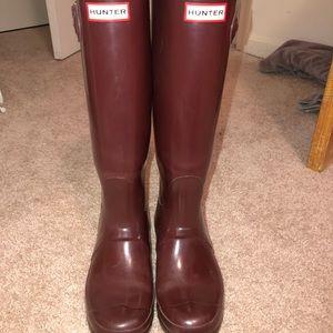Hunter rain boots
